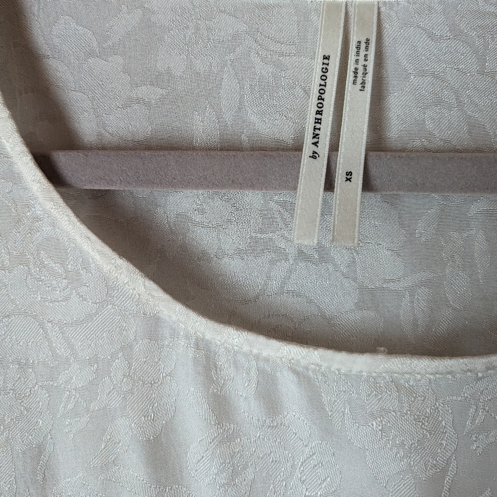 Anthropologie airy white silly blouse - Picture 4 of 6